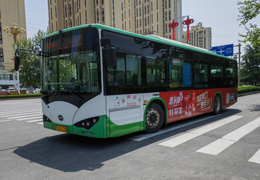 安陽公交車身廣告